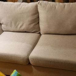 Like New Small Grey Couch