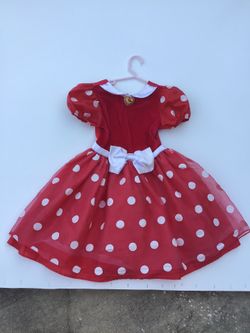 Minnie Mouse red dress. Size 6/6x
