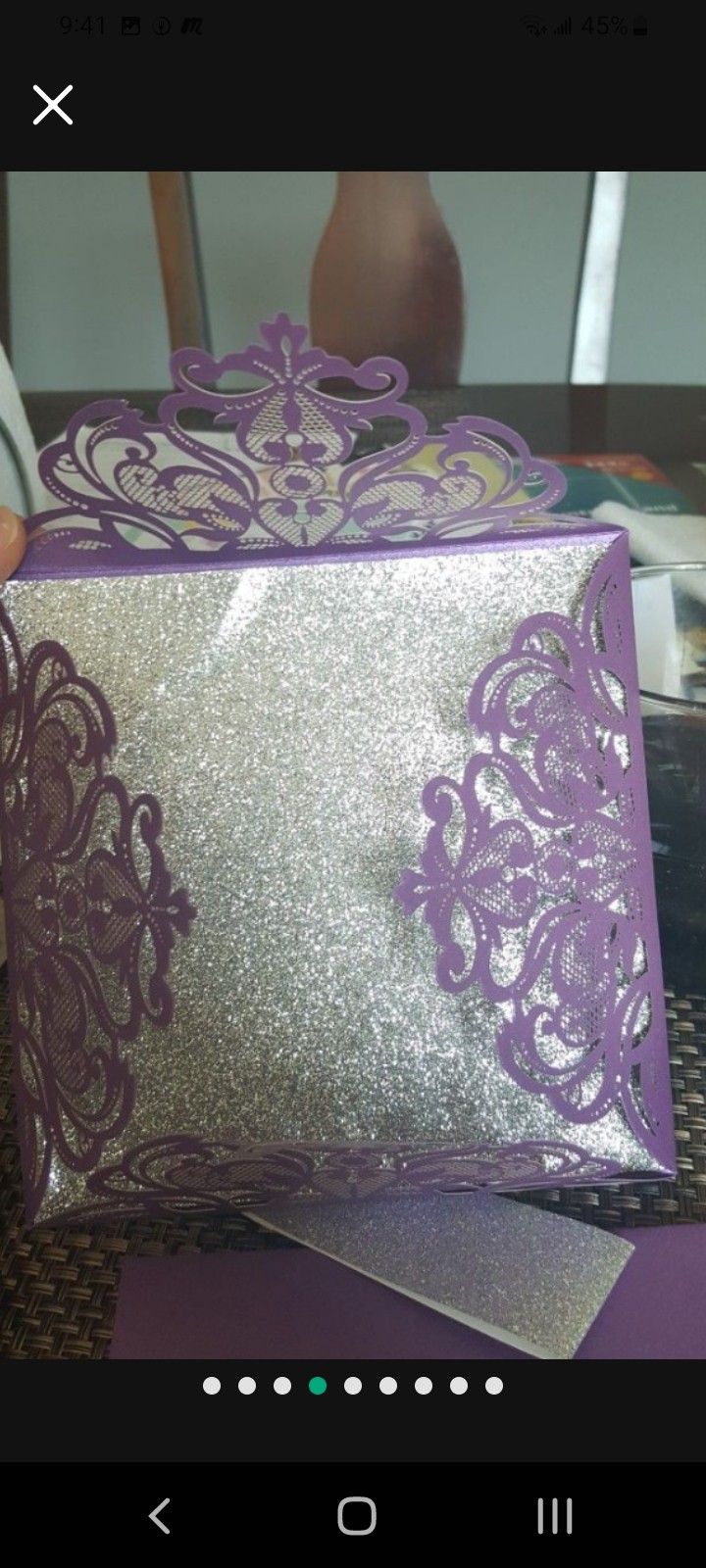 Laser Cut Invitations, Blank Cards