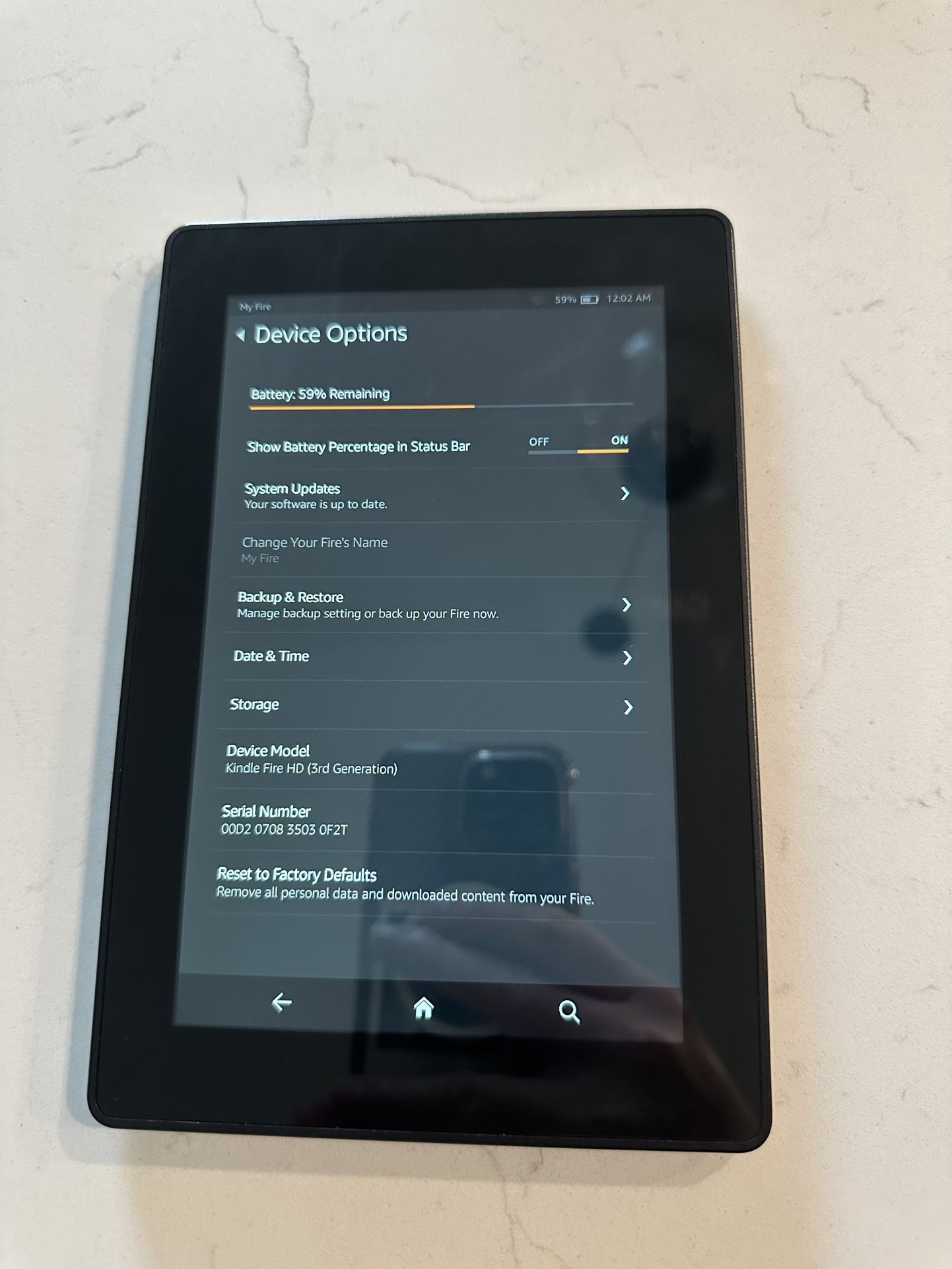 Kindle Fire HD 7"