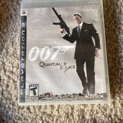 007 Quantum Of solace (ps3 Game)