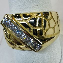 Mens Gold Ring 