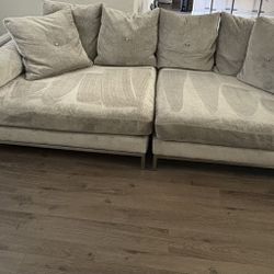 Beautiful Two Piece Sectional 
