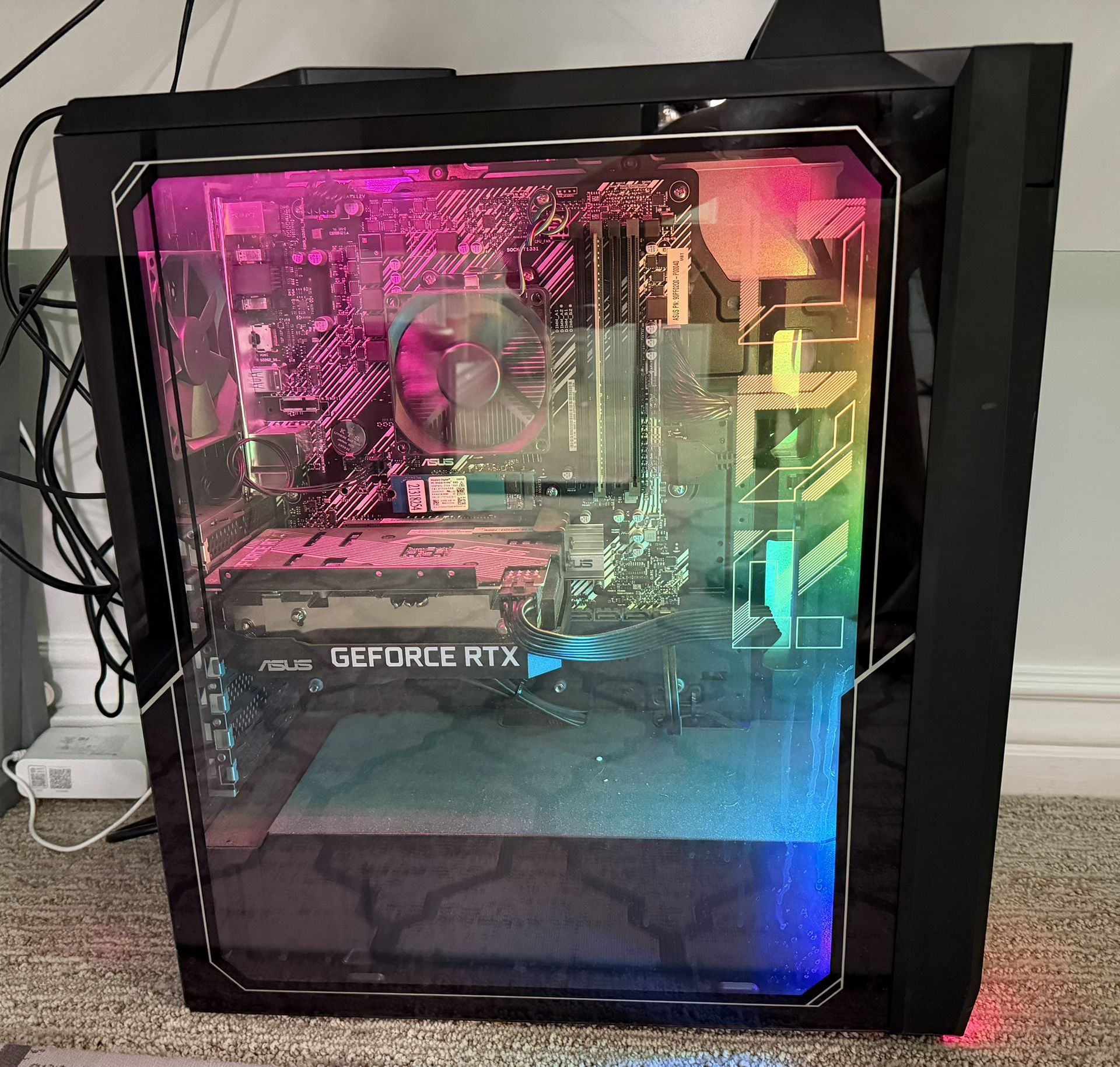 Gaming CPU Desktop Computer - ASUS 1TB HDD With Razer Accessories