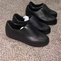 2 Pairs Of Black Yeezy Clogs Size 11