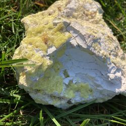 5” SULPHUR CRYSTAL