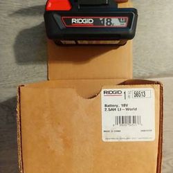 Ridgid 18V Battery