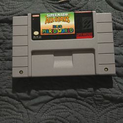 Super Nintendo Super Mario World Game
