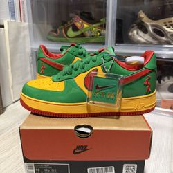 Nike Air Force 1 Low Lil Yatchy Concrete Boys Lucky Green