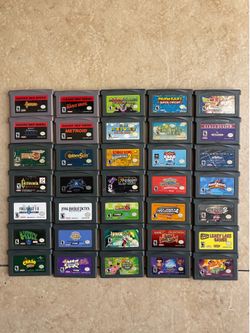 Nintendo gameboy games authentic