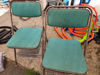 Samsonite Folding Chairs X 2