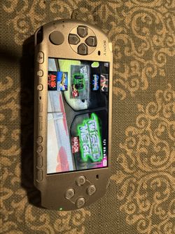 Modded Silver PSP 3000 With Over150  PSP Games