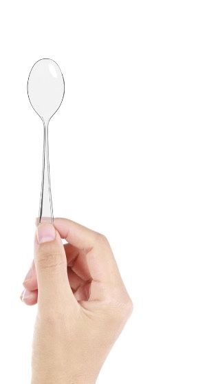 100CT Mini Clear Plastic Tasting Spoons, Disposable NEW!! SEALED