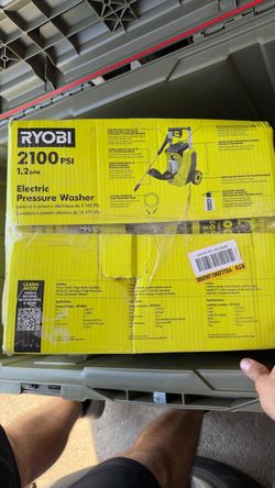 Ryobi pressure washer