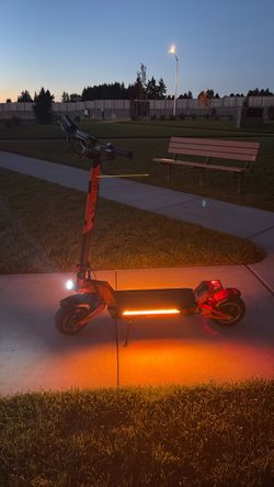 Dual E scooter 45+mph 2 1600watts motor