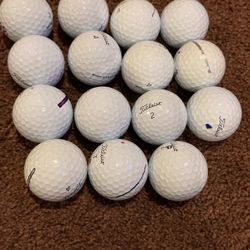 12 Mint Or 5A Titleist AVX GOLF BALLS 2 Free 4A