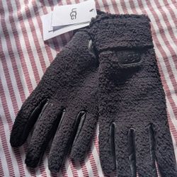Men's UGG Leather Gloves Size Large 
