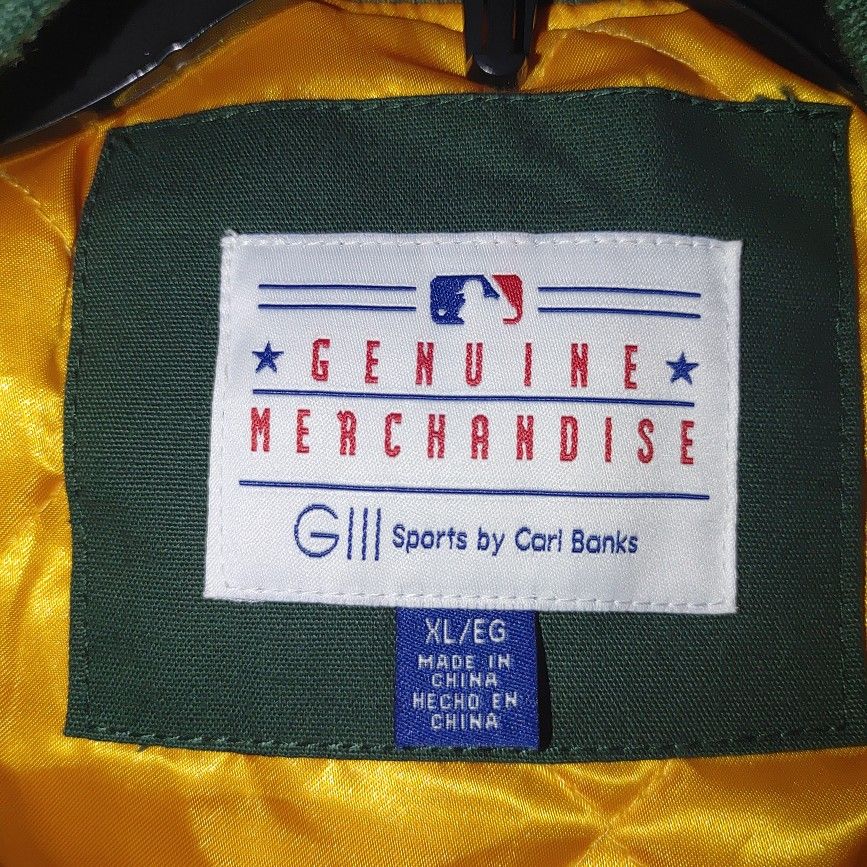 Oakland A's Letterman's Style Jacket
