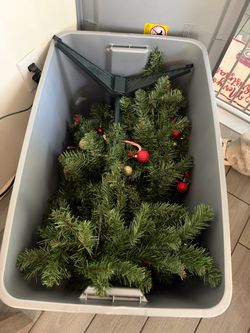 Artificial Christmas Tree with Stand