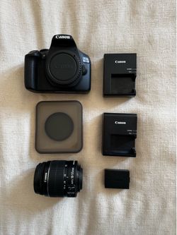 Canon EOS Rebel T6 DSLR Camera Bundle + 18–55mm Lens + Extras