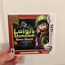 Luigi’s mansion dark moon Nintendo 3ds