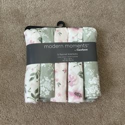 Gerber Baby Blankets Set Of 5