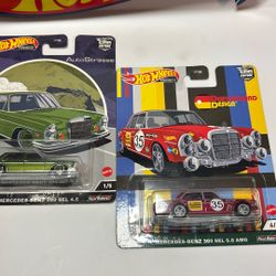 Hot Wheels Premium Mercedes Benz