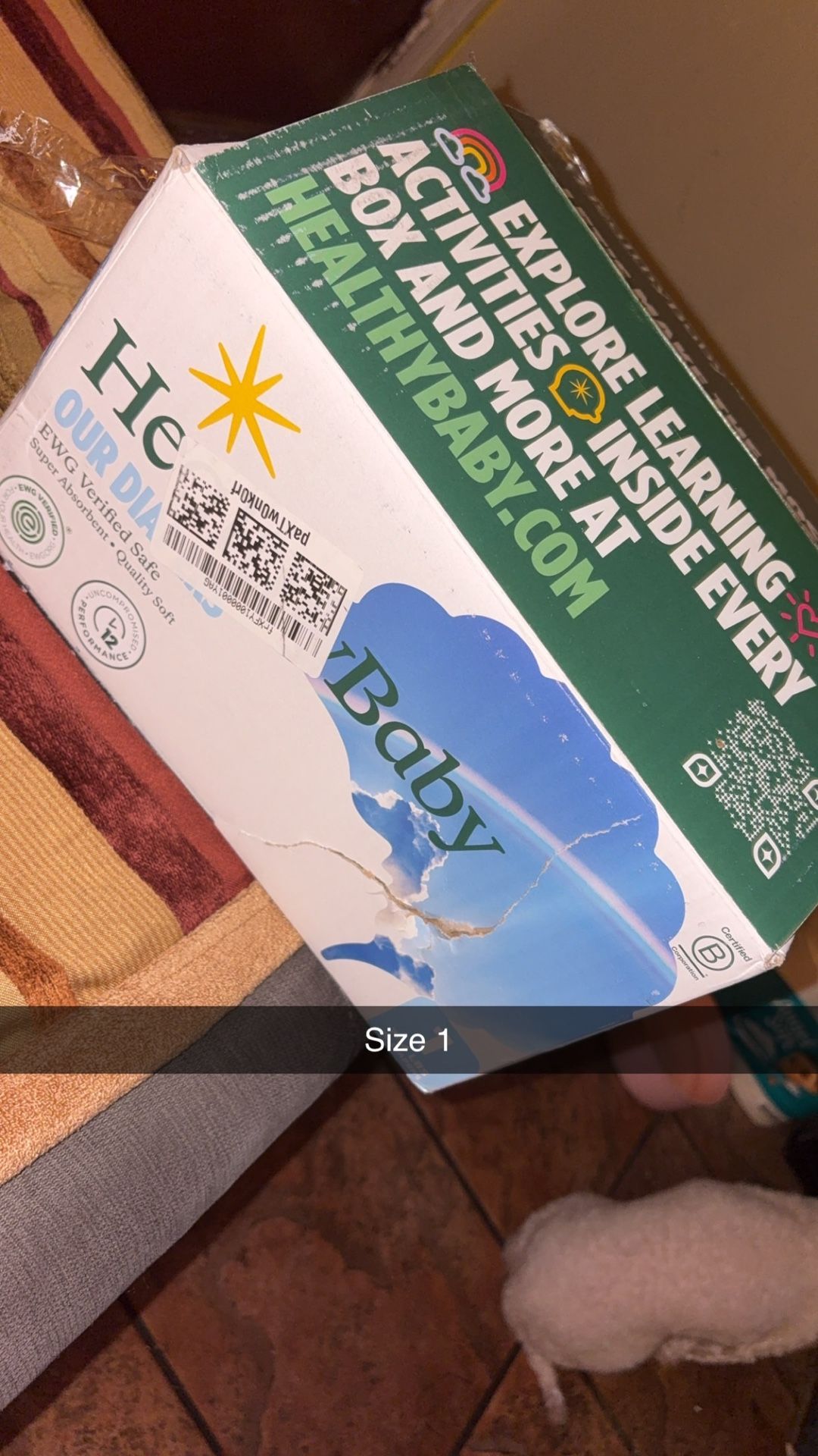 Baby Diapers Size 1