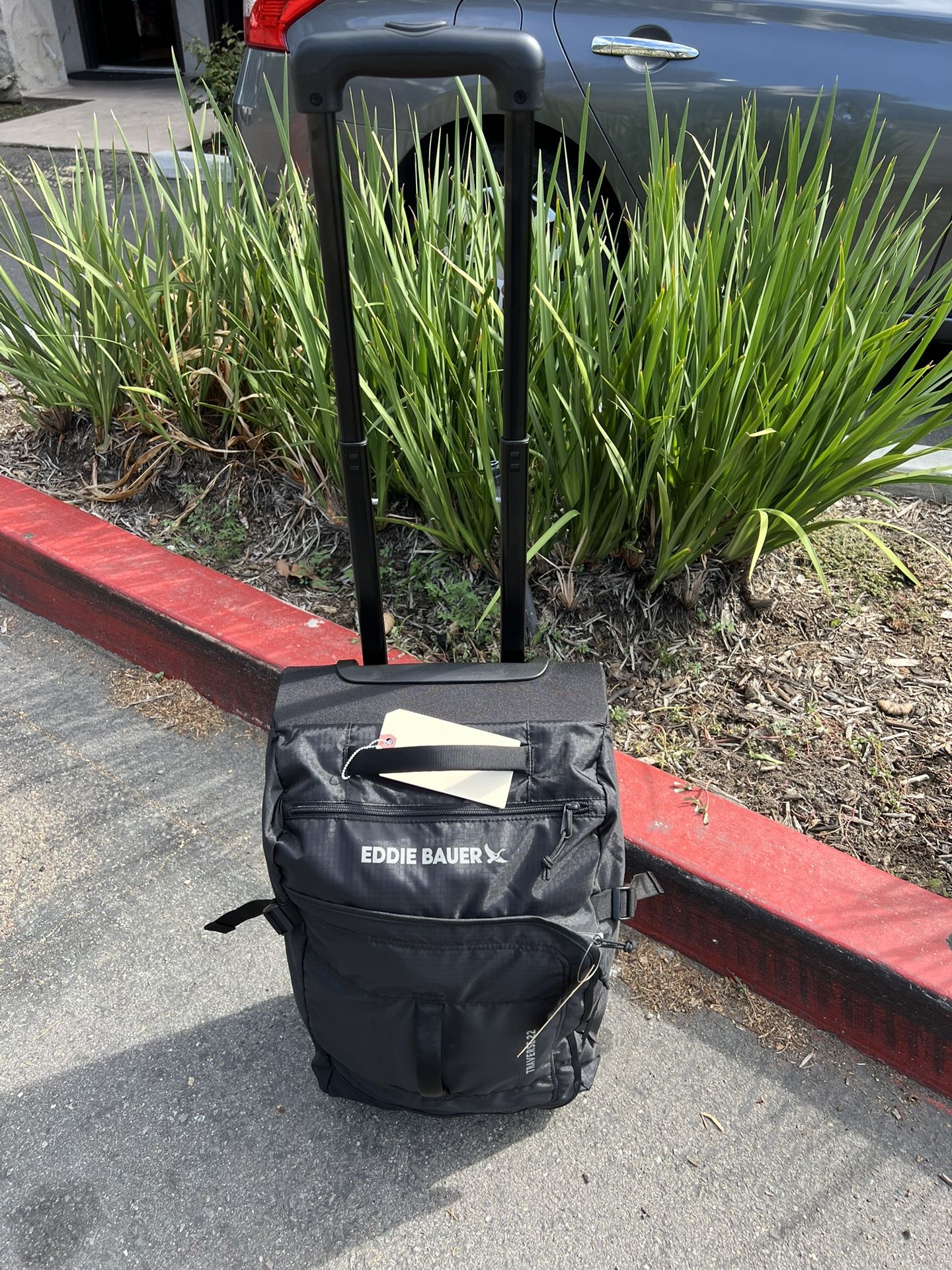 Luggage - 22” Eddie Bauer Black Rolling Duffle Bag