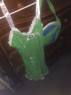 HALLOWEEN GO GREEN GIRLS/womens Dress