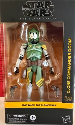 Star Wars Black Series Clone Commander Doom