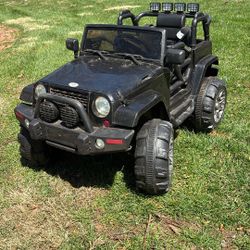 Power Wheels Jeep With Milwaukee Battery Adapter works Great!
