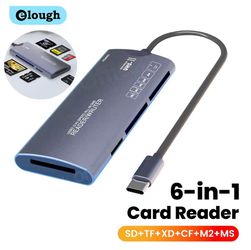 6 in 1 Memory Card Reader Type C