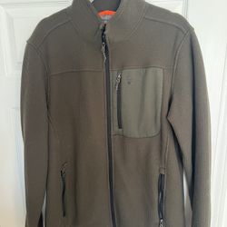 Men’s Free Country Waffle Fleece Jacket Size M