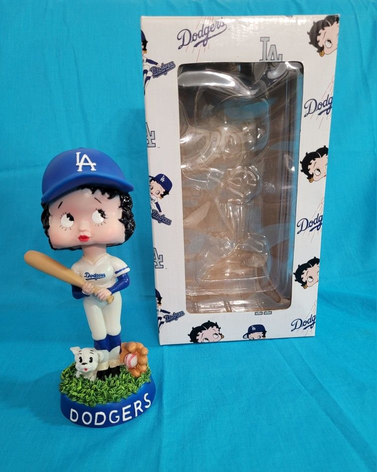 Dodgers Rare Bobblehead Betty Boop 2002 Ltd Ed Of 500