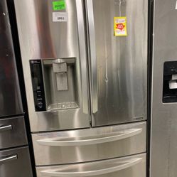 LG LMXSS 36 Inch 4-Door French Door Refrigerator OA2B1