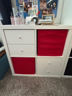 IKEA Kallax w/ built in drawers