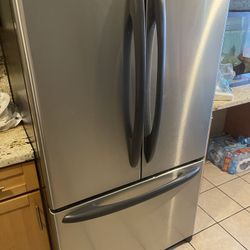 Grey Refrigerator 
