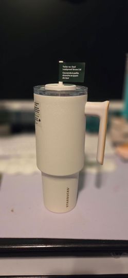 Starbucks Tumbler with Twist-to-Seal Straw Lid