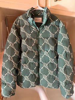 Maison Article Paisley Print Puffer Jacket Large