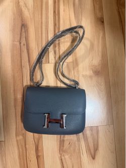 Grey Shoulder Bag