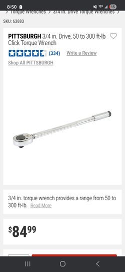 Torque wrenche