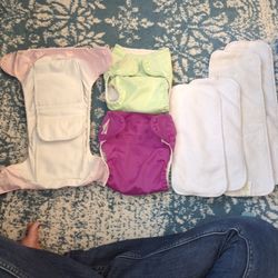 3 Bum Genius Diapers