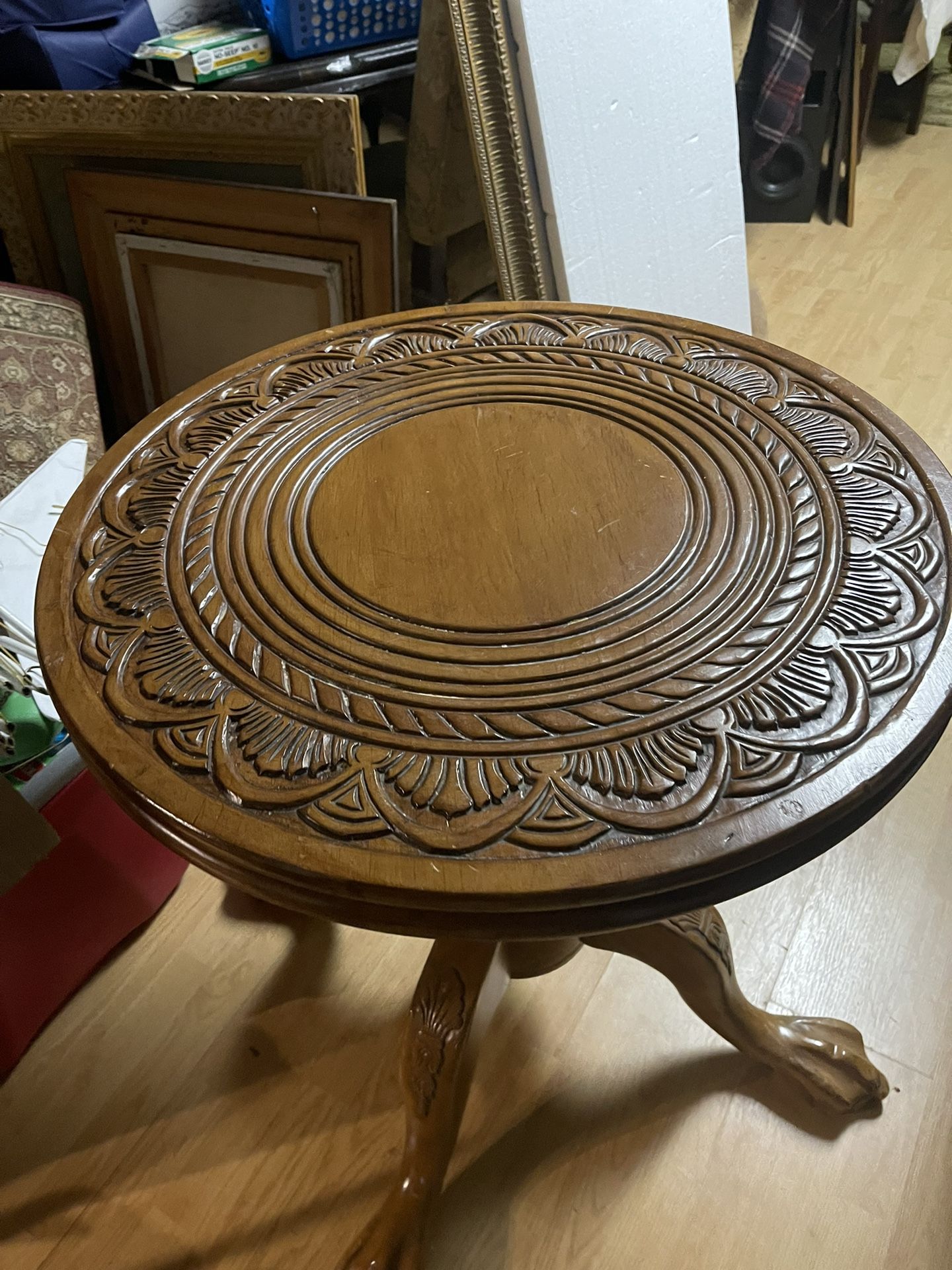 hand made table