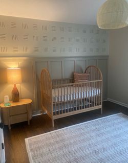 Canyon Spindle Natural Wood Convertible Crib