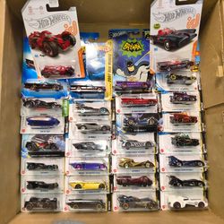 Lot Of Batman Hot Wheels