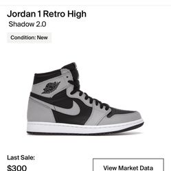 Air Jordan 1’s Shadow