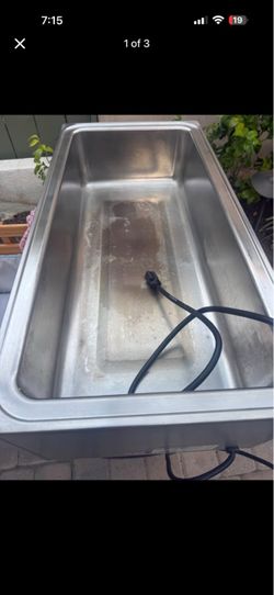 Hatco CHW-43 Commercial Heated Well Food Warmer 120V Tested Works