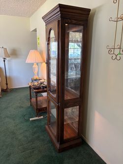 Curio Cabinet must pick up today