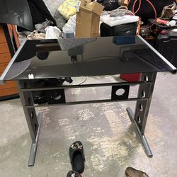 Glass Desk 
